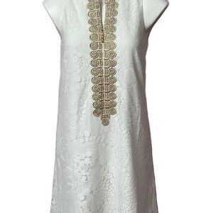 Lilly Pulitzer NWT - Jane Shift - Resort White Mocean Lace - Size 2